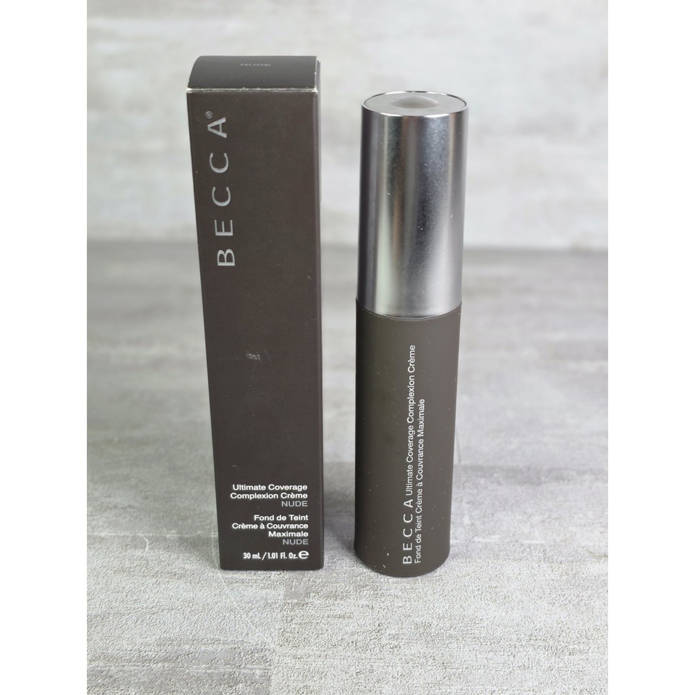 New BECCA Ultimate Coverage Complexion Creme Foundation 1oz / 30ml - Nude